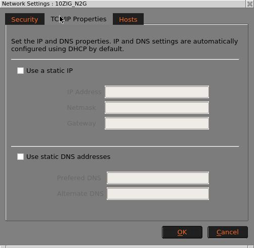 From the TCP/IP Properties Tab you can set a static IP address if