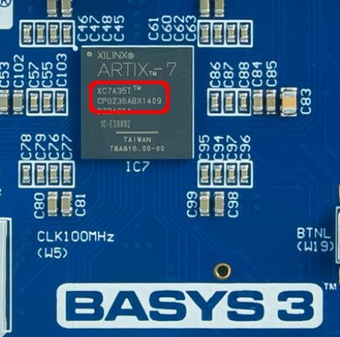 How to find your FPGA Parts Usually, you can find the part number directly from the