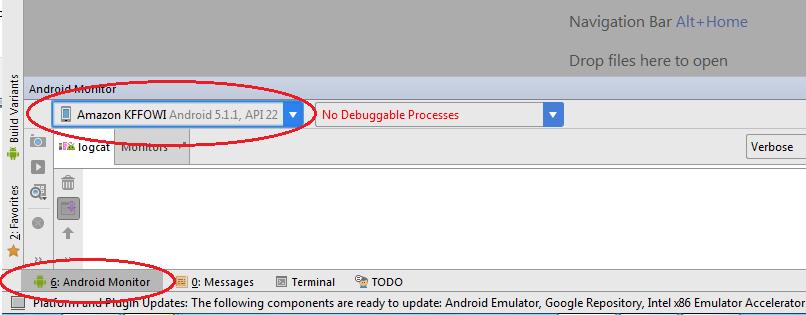 Figure 48, Kindle Fire Driver Installation. f. Connect to Android Device in Android Studio i. Open Android Studio. ii.
