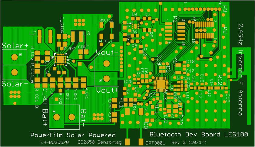 Bluetooth Indoor Solar Development Kit (LES100) Operation Guide Page 49 Switches S1 is the reset button switch.