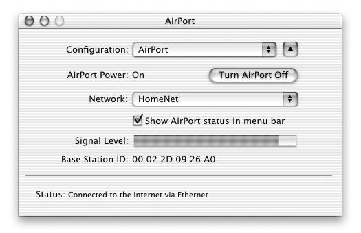 C H A P T E R 3 3 Using Your AirPort Base Station Use the information provided in this chapter to m monitor your AirPort Base Station status m connect to and disconnect from the Internet m add