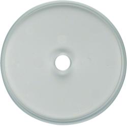 switch/spring-return push-button Glass cover plate for rotary switch/spring-return push-button