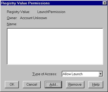 SAS 9.1.2 Integration Technologies: Server Administrator's Guide c. Use this dialog box to grant users and groups access to SAS through DCOM. You should also give access permission to System.