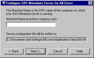 Using ITConfig to Create Metadata Configuration Files To access definitions on a metadata server, you must first connect to the metadata server.