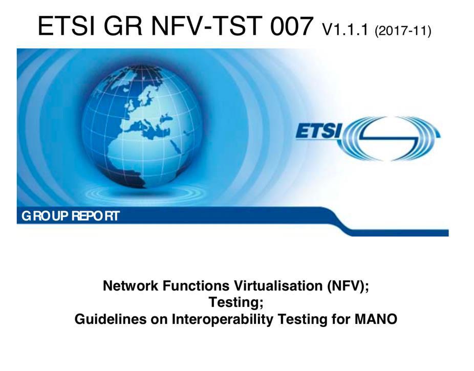 TST007 GUIDELINES FOR INTEROP TESTING Test Descriptions (Test Cases) Interoperability Features Statement List of all features that need to be supported Referenced by the individual Test Descriptions