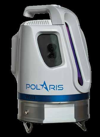 Built with surveyors in mind, the Polaris has a user-friendly on-board operator interface with menu-driven operations for quickly collecting and georeferencing point cloud data.