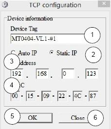automatically before control commands sending ) 7 Click to refresh device status: include device information displayed in 9 area and Input/output port connection status in 10 area.