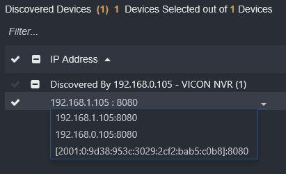 16 Valerus User Guide Similar to NVRs, devices are added to the system in two ways, either from a list of devices discovered by the application server and NVRs or added manually.