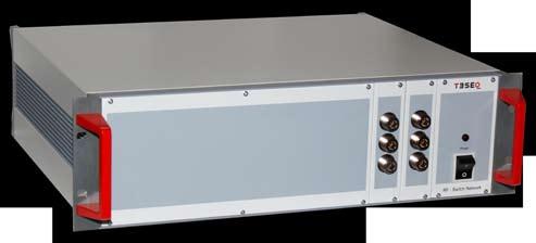 RFB 000, RFC 010 or 00 The can be configured to switch RF signals in a wide range of automatic test systems.