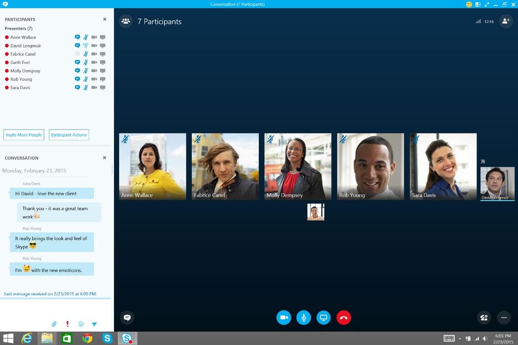 Skype for Business Successor to Microsoft Lync and OCS Communications and Collaboration-centric