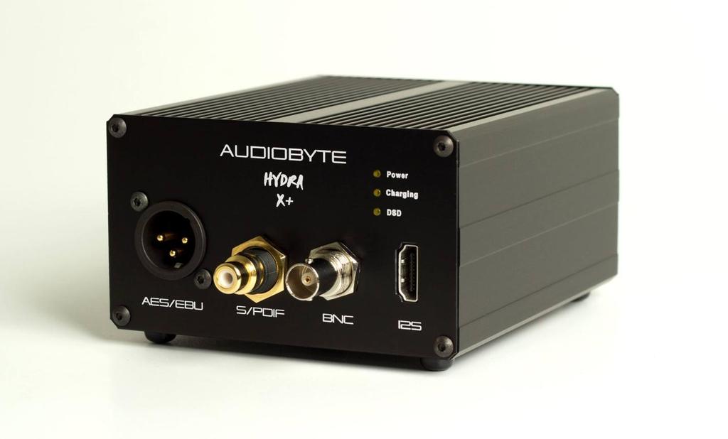 HYDRA X+ digital to digital converter Thank you for buying the Audiobyte Technologies Hydra X+ digital to digital converter! You have now one of the finest USB transports available on the market.