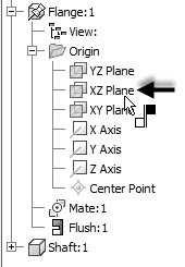 Click the Flush button on the Place Constraint dialog. 15.