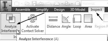 Assembly Basics 25. Right-click on the Flange in the Browser window and select Visibility; the Flange appears. 5. Click OK; the message box appears showing that there are no interferences.