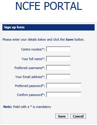 Requesting to use the Portal To request a username and Password for the Portal you need to select Register on the homepage.