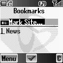 Bookmarks Once you store your favourite page or a frequently accessed page as a bookmark, you can jump to the page quickly. It is not necessary to enter the URL every time.