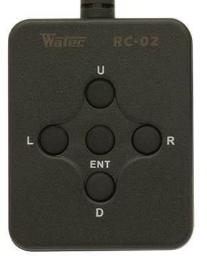 2. Configuring the camera function The function of WAT-2200 Mk-2 can be set by the RC-02 (remote control) or RS232.