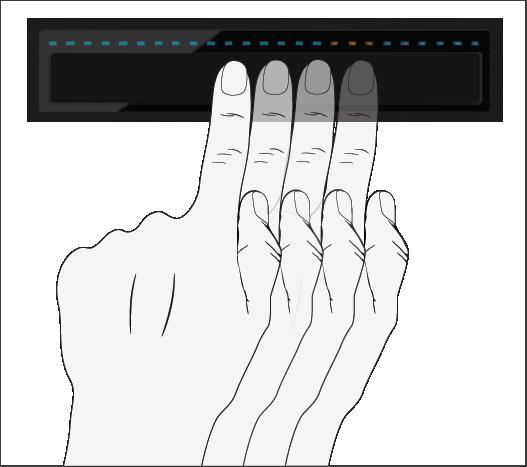 Using Your D2 Getting Advanced Playing with Loops in HOTCUE Mode 2. On the Touch Strip swipe quickly from the very right to the very left.