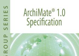 ArchiMate A language for describing architectures Covers business, application and technology