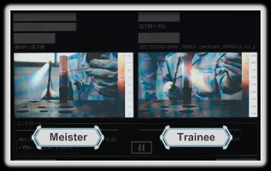 analyze differences in skills Meister Veteran engineer Use image analysis and digital