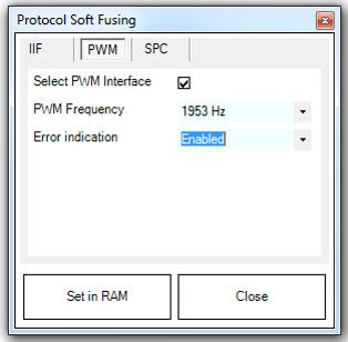 After closing this window, the sensor type is invalidated and the user has to re-select the sensor type as the protocol can be different.