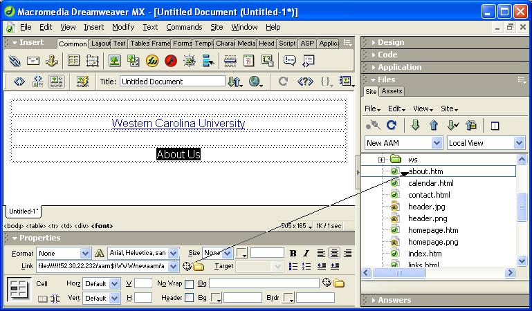 3.4 Making Links in Dreamweaver Three link types are: remote, local, and email. Remote Links These links link to external websites.