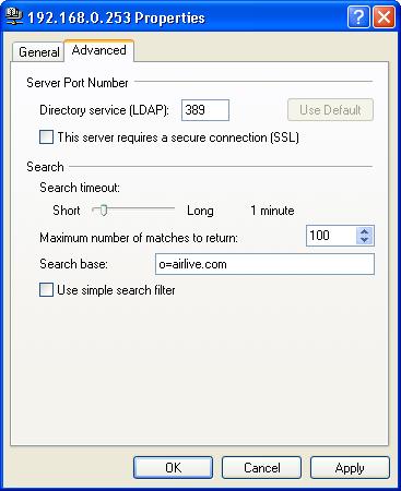 Figure 4-58 Configure LDAP