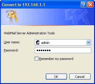 Chaptterr 2 Systtem Wizarrd When it is first time for user to login ES-6000, system will switch to Wizard page automatically, so user can follow the wizard to configure mail server setting step by