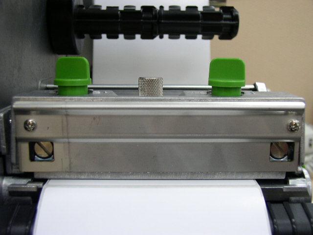 Therefore it may require to adjust the pressure knob to get your best print quality. For example, if the label width is 4, adjust both print head pressure adjustment knobs to the same level.