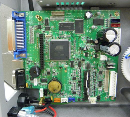 3.5 Replacing the Main Board 1. Refer to section 3.1 and 3.4 to remove electronics cover and multi-interface board. 2.