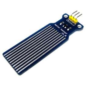 Water Detector / Sensor Arduino Water sensor brick is designed for water detection, which can be widely used in sensing rainfall, water level, and even liquid leakage.