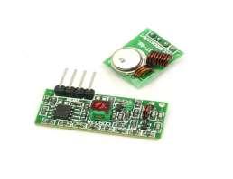 Wireless Communication Arduino The wireless transmitter and receiver modules work at 315 Mhz.