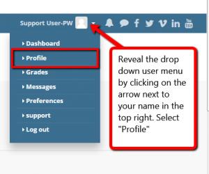 8. Your Profile Page Your profile contains personal information that other users in Moodle can view by clicking on your name.