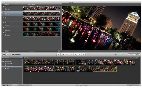 Video editing software Reorganize Add effects