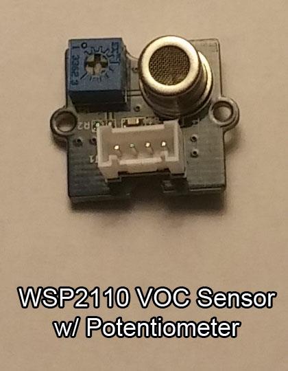 monitor resistance change. WSP2110: 1-50 ppm detection range.