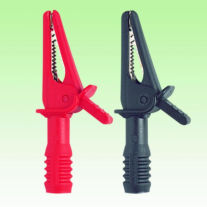 3909 Safety Crocodile Clamps 4 mm plug system Approx.