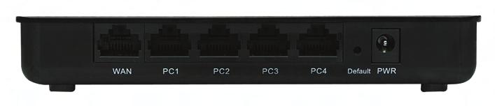 Connect the LAN or Ethernet network port of the cable/dsl modem to the router s WAN port. 3. Connect PCs (and any switch/hub used to expand the network) to the router s LAN ports. 4.