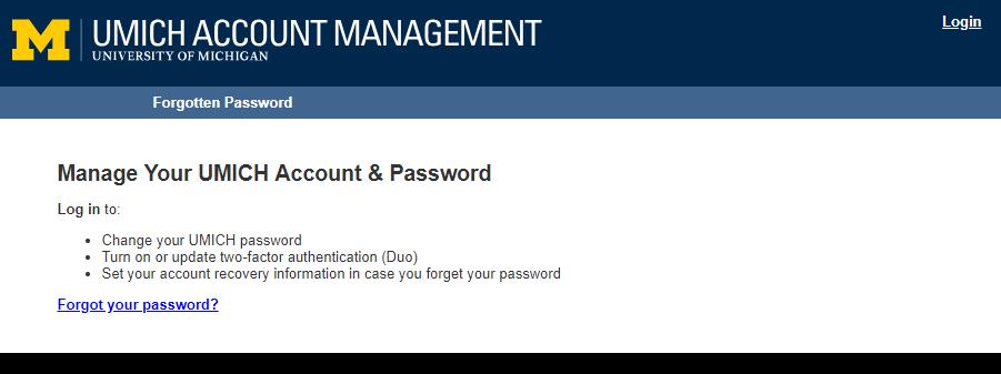 5: Register Your Device with the University of Michigan Regardless of the authentication method you select, you