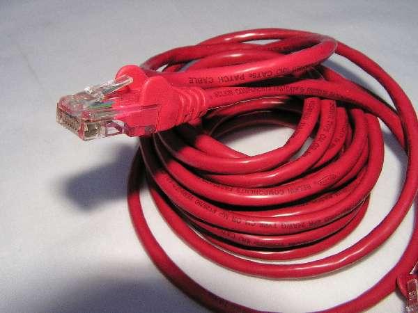 PHYSICAL LINK : Cables copper cables Ethernet networks use unshielded twisted pair (UTP) Category 5 cable.