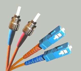 CAT5 cables are typically terminated with RJ-45 connectors fiber optic cables Both single mode and multimode fiber optic cable may be used