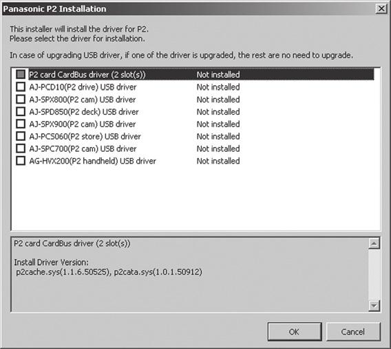Installation of drivers for the installed devices is not necessary. For monitoring the installation status, see Page 13.