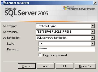 Chapter 1: Microsoft SQL Server 2005/2008 iii. When the search completes, expand Database Engine and single-click the desired server name or server name\instance name combination. iv. Click OK.