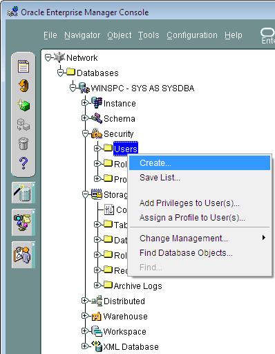 Chapter 2: Oracle 10g 2. In the Create User prompt, on the General tab: a.