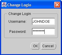 Chapter 4: Oracle 9i 5. In the next dialog box, which indicates the test did not succeed, click the Change Login button. 6.