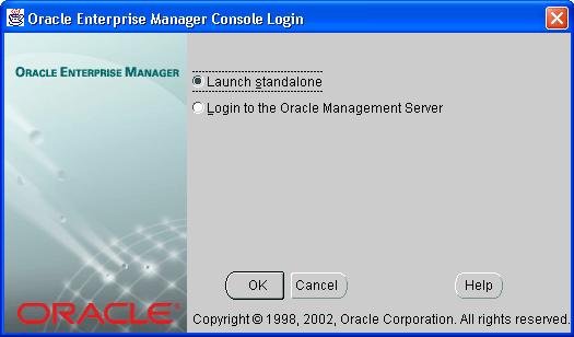 Chapter 4: Oracle9i SERVER CONFIGURATION Phase 1 of 4 Create a Tablespace 1. On the first WinSPC client machine, select Start > All Programs > Oracle OraHome92 > Enterprise Manager Console.