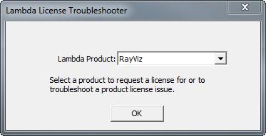 Launching the License Troubleshooter from a Network License Server To launch the License Troubleshooter, select the icon from the Windows StartPrograms menu.