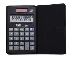 152x197x38 Pocket calculator Code: AV 3282 Pocket calculator 12 digits Big Digit Dua Power Rubber buttons with hard case