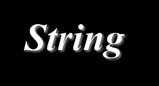 A string is a sequence of characters stored in a certain address in memory. String keyword to declare a string variable. The string keyword is an alias for the System.String class.