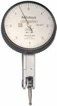 00 DIAL TEST INDICATORS Easy and accurate measurements of narrow or recessed areas, plus inside and outside diameters that dial indicators cannot access Anti-magnetic, jeweled bearings Order No.