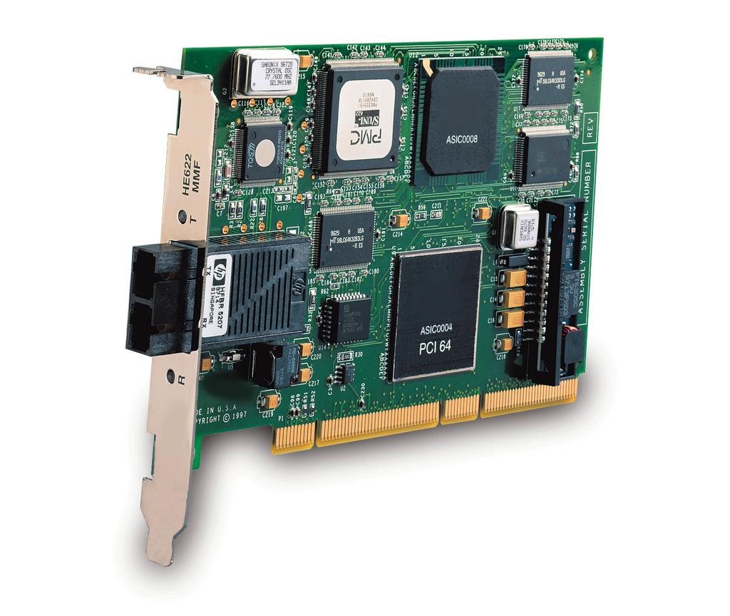 FORERUNNER HE 155 and 622 ATM NETWORK INTERFACE CARDS Unleash the Power of Servers ForeRunnerHE Asynchronous Transfer Mode (ATM) network interface cards (NICs) are designed for high-performance