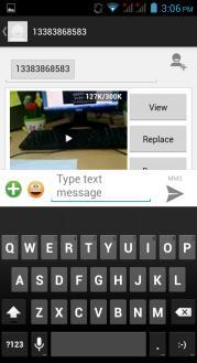 Cut, Copy and Paste Touch and hold text content to bring up the magnifying glass, and